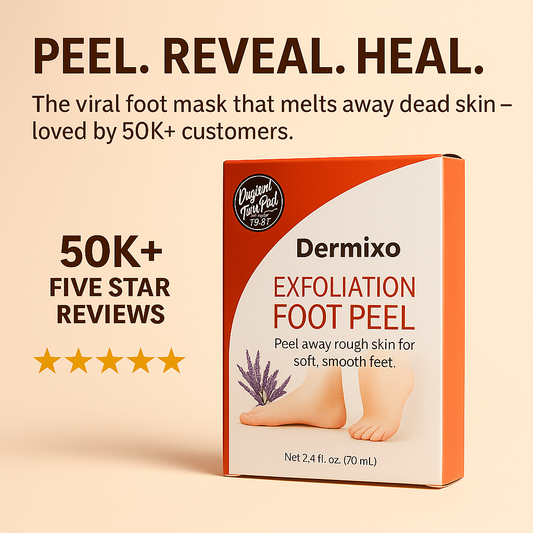 BabySoft Foot Peel Mask – Removes Dead Skin, Cracked Heels, Calluses (2 Pack)